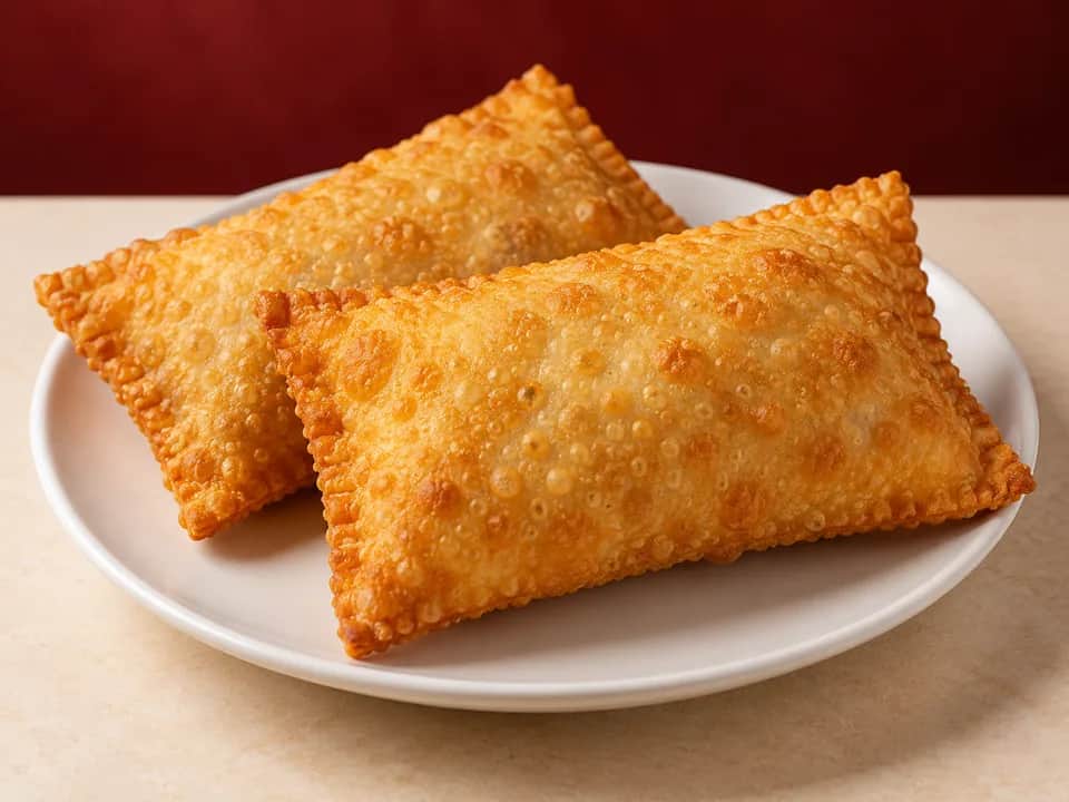 Pastéis do cardápio Branquinho Lanches