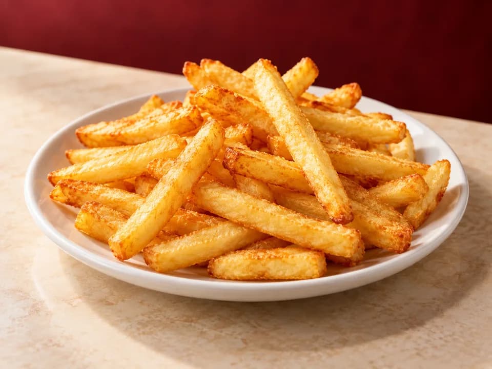 Porção de batata frita