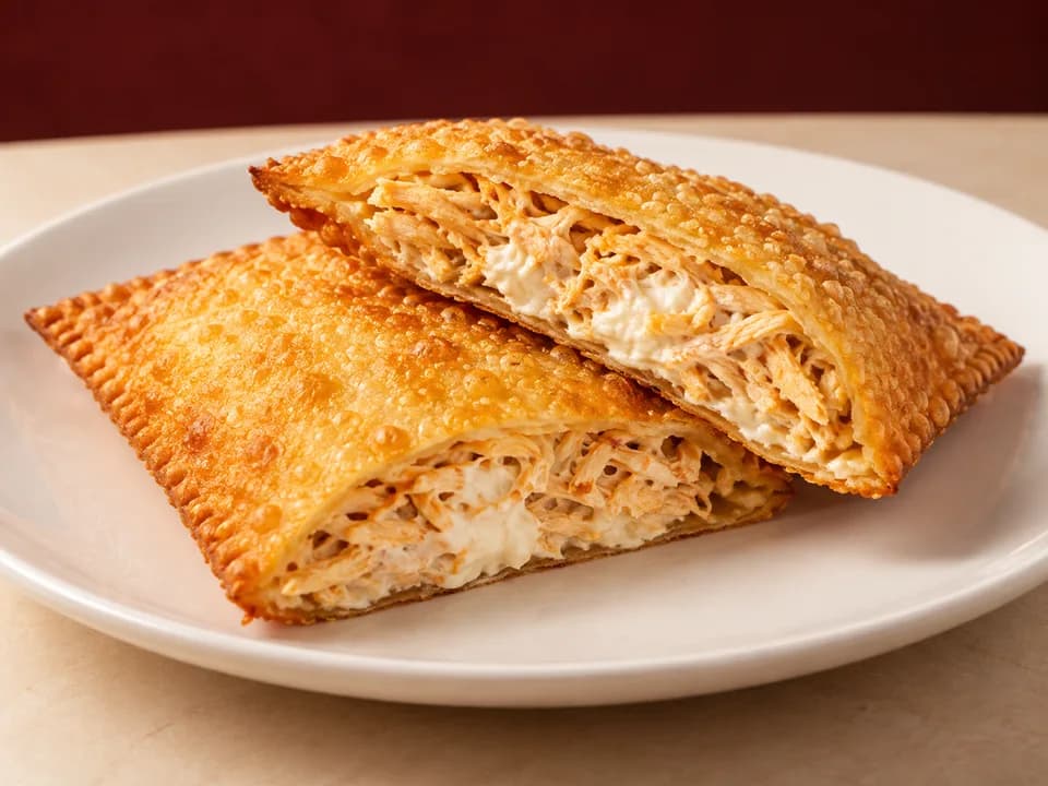 Pastel de frango com catupiry