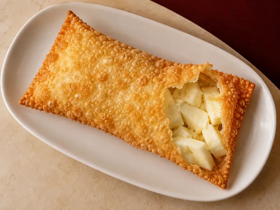 Pastel de queijo coalho